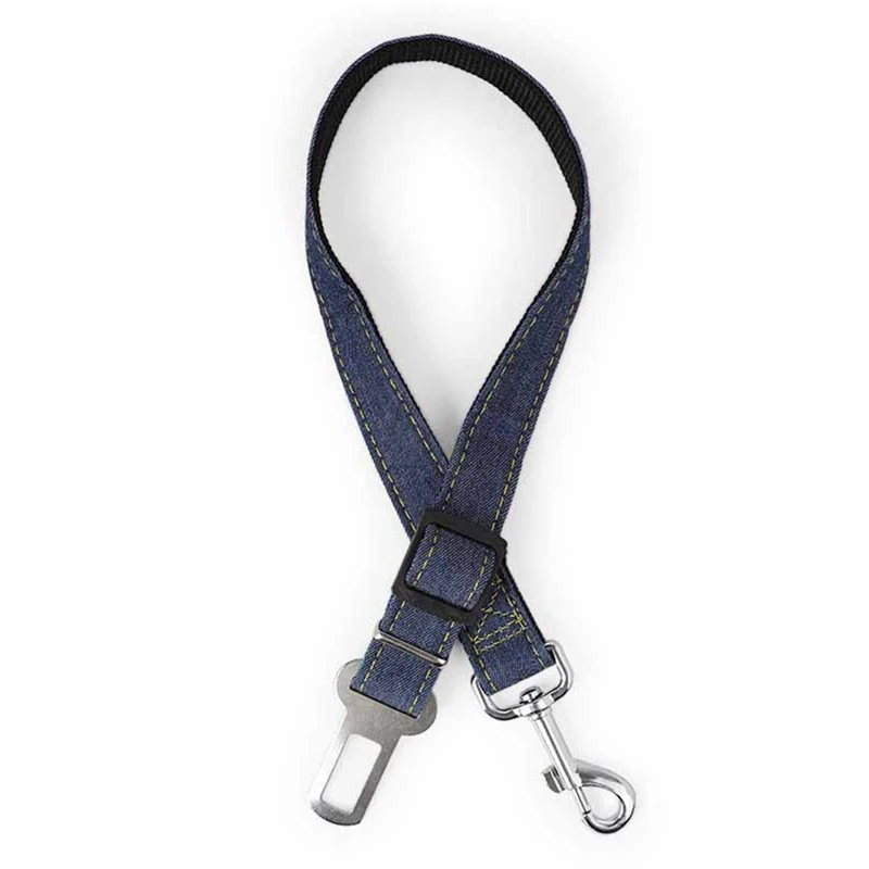 42-70 см ковбойский поводок безопасности для домашних животных, автомобильный ремень безопасности для домашних животных, дорожный поводок, нейлоновый ремень безопасности для собак