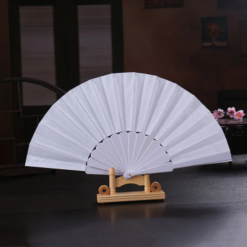 1 шт Пластиковые Портативный вечерние ручной танцев Вентилятор Китайский Декор