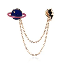 Дизайн в Корейском стиле аксессуары энергичным и мило Фудзи планеты, форма для жарки яиц в виде Lucky Cat облако брошь на воротник