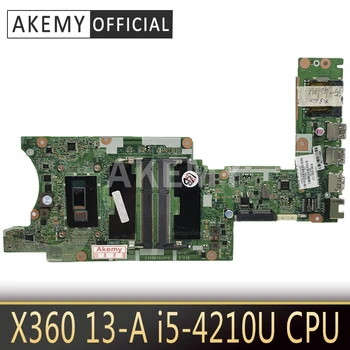 

Akemy for hp Pavilion X360 13-A laptop motherboard 767820-501 767820-001 767820-601 i5-4210 DA0Y61MB6E0 mainboard working