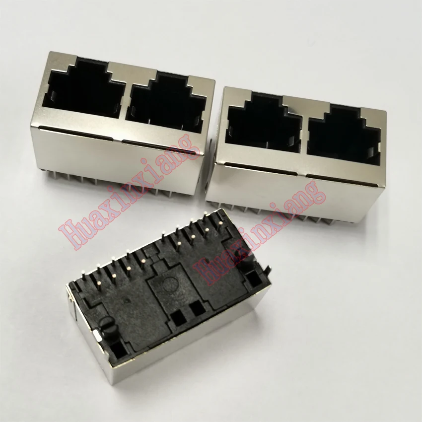 双口RJ45 8P8C 立式 1