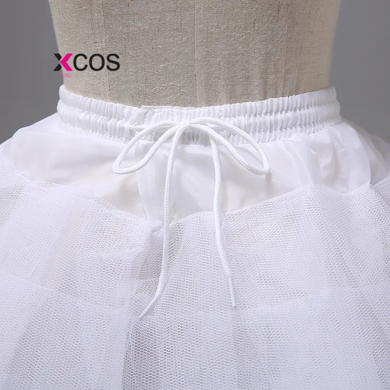 XCOS белые или черные короткие юбки из тюля с рюшами Короткие кринолиновые юбки для невесты jupon cerceau свадебные аксессуары