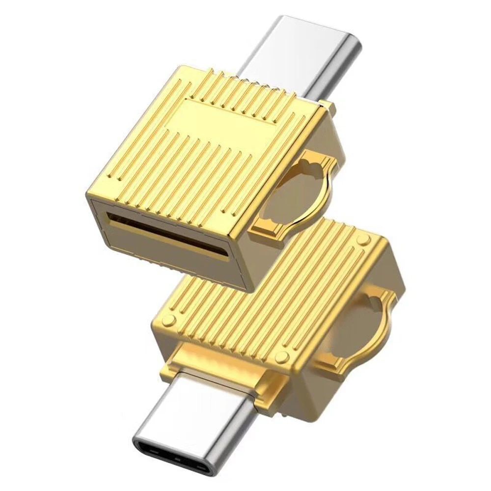 Цинковый сплав USB 3,1 type C USB-C OTG адаптер Micro SD TF считыватель карт памяти для Macbook huawei P30 Galaxy Note 7