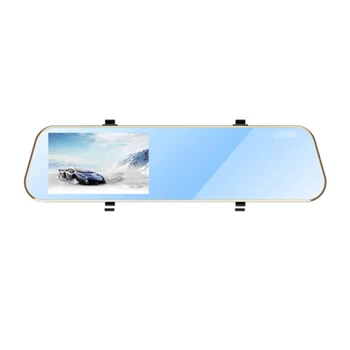 

4.3 inch HD 1080P Video Recorder Dash Cam Rear View Mirror Car Camera DVR Front and Rear Dual Lens Recorder Car Video Camcorder