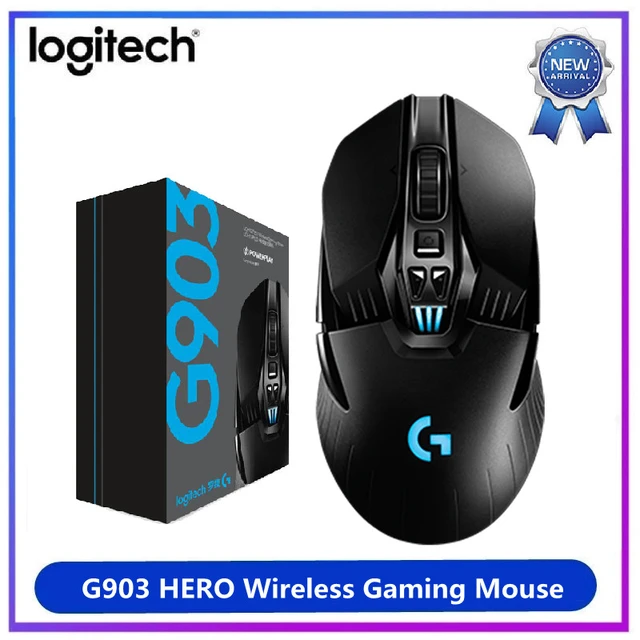 LOGITECH-G903ゲーミングマウス,オリジナル,ワイヤレス,レンガの速度 ...