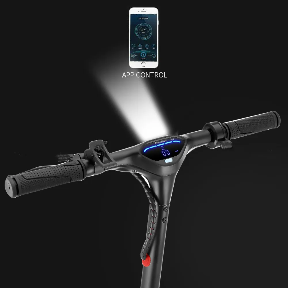 Compteur De Frein Unique Pour Scooter électrique E9T - Dimensions 89x41 Mm, En Caoutchouc, Léger Et Facile à Installer