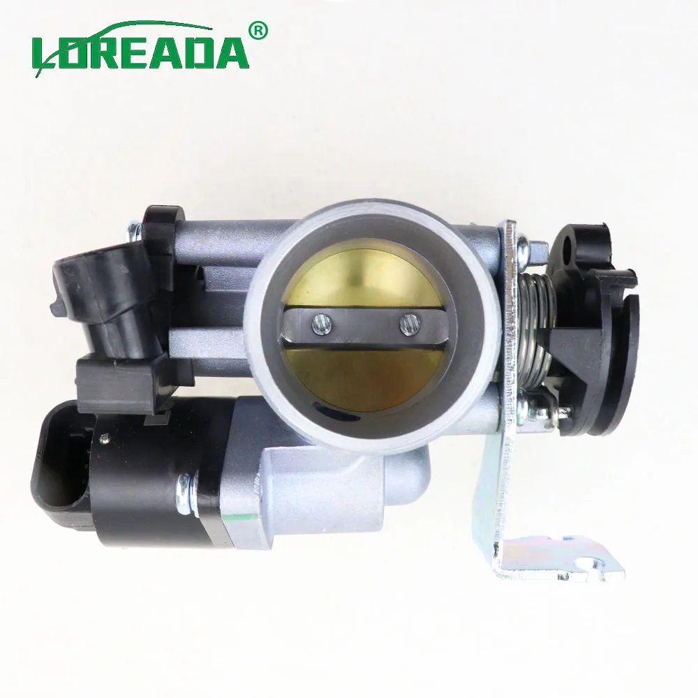 

LOREADA 34mm Original Motorcycle Throttle Body Valve For Motorcycle 125 150CC with Delphi System IAC 26179 and TPS Sensor 35999