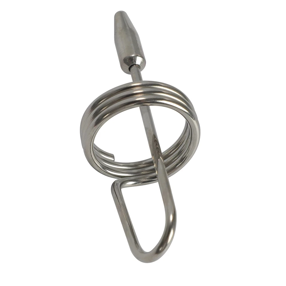 Stainless steel male urethral plug dilator cock ring penis insert BDSM metal sex toy for man