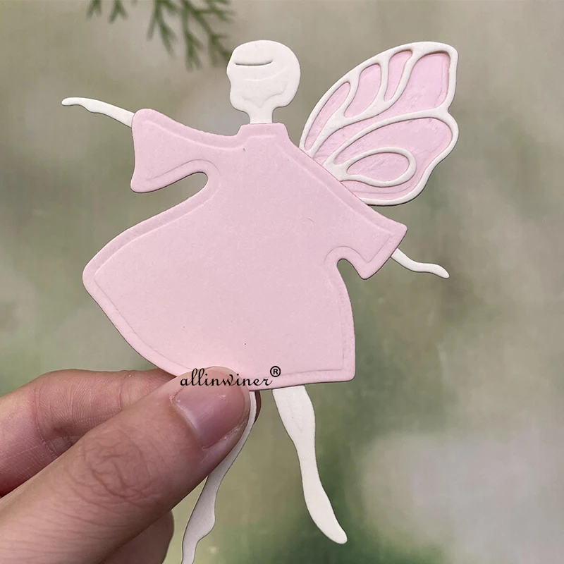 

Украшение для балерины, металлические Вырубные штампы для рукоделия, скрапбукинга, альбома, бумаги, вырубки для тиснения