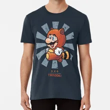 Супер Марио Тануки Ретро японская футболка братья Супер Марио bros Луиджи Йоши персик жаба bowser goomba