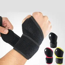 Регулируемый спортивный бандаж для поддержки запястья, баскетбола, фитнеса, тяжелой атлетики, анти растяжение, эластичный бандаж для большого пальца, защитная пленка
