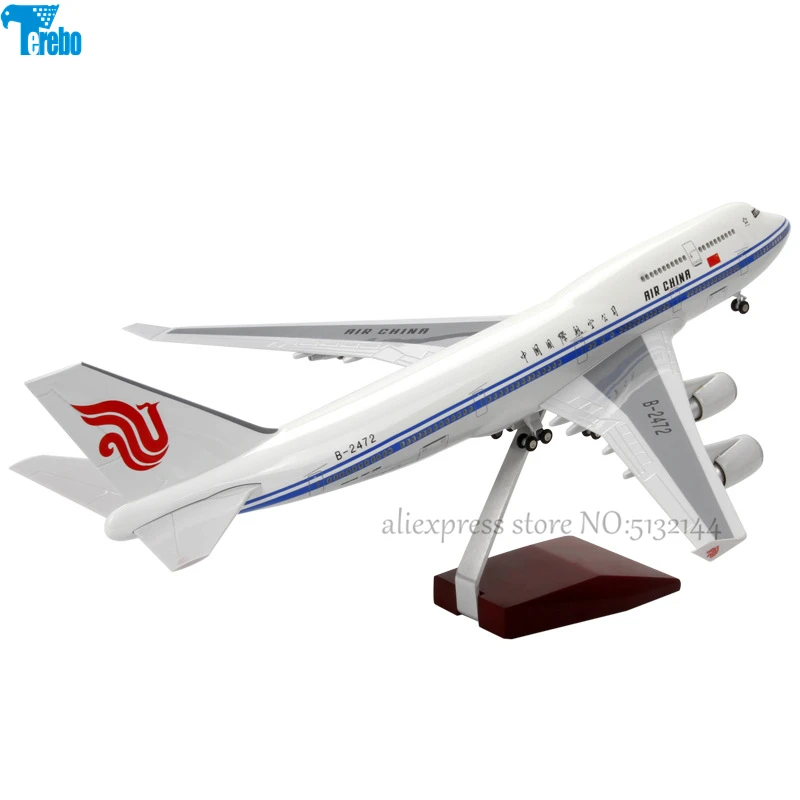 

Terebo 1:150 Air China Boeing B747 aircraft model Delta Air Lines EVA Air Civil Aviation Aircraft Simulation Decoration Collecti