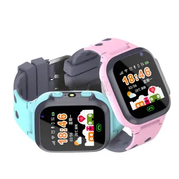 

With SOS Voice Chat Camera Flashlight Digital Wrist Watch Smartwatch Kids Waterproof Smart Watch