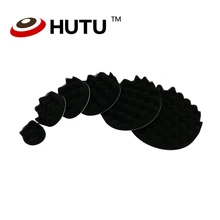 Полировочная Панель 6 дюймов волнистая Губка для полировки восковой накладки для полировки автомобиля полировщик сверла полировщик удаляет царапины