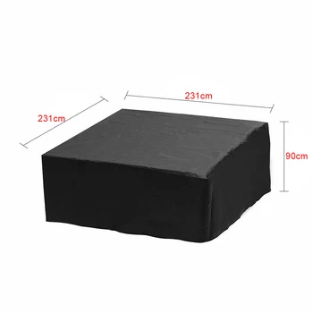 

Tub Cover Guard Cap Protect Anti-UV Anticorrosive Square Spa Cover Anticorrosive, Anti-UV, Dust-proof, Heat-resistant