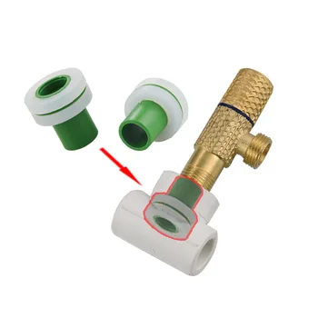 

10pcs Faucet PPR Pipe Plugs 1/2" BSP Thread installation Fitting Free tape Leak-proof Sealing ring Plumbing Accessories