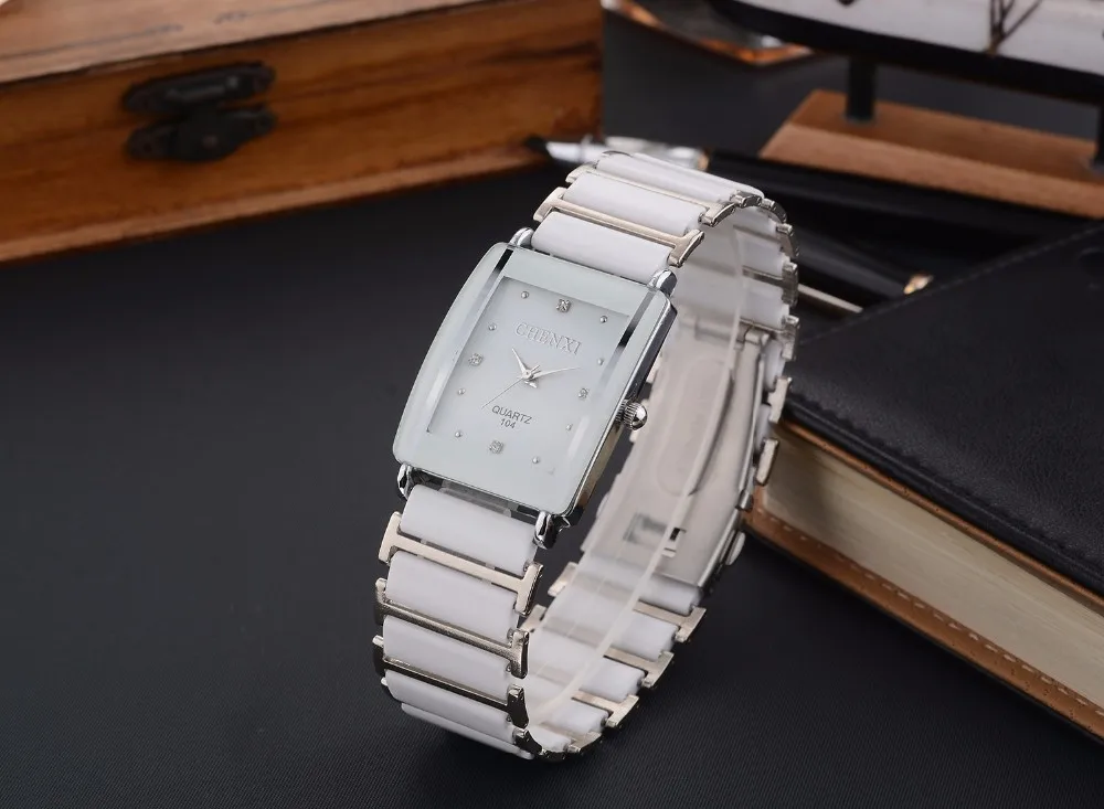 CHENXI Фирменные женские часы керамика простой минимализм маленькие кварцевые повседневные женские часы relogio feminino