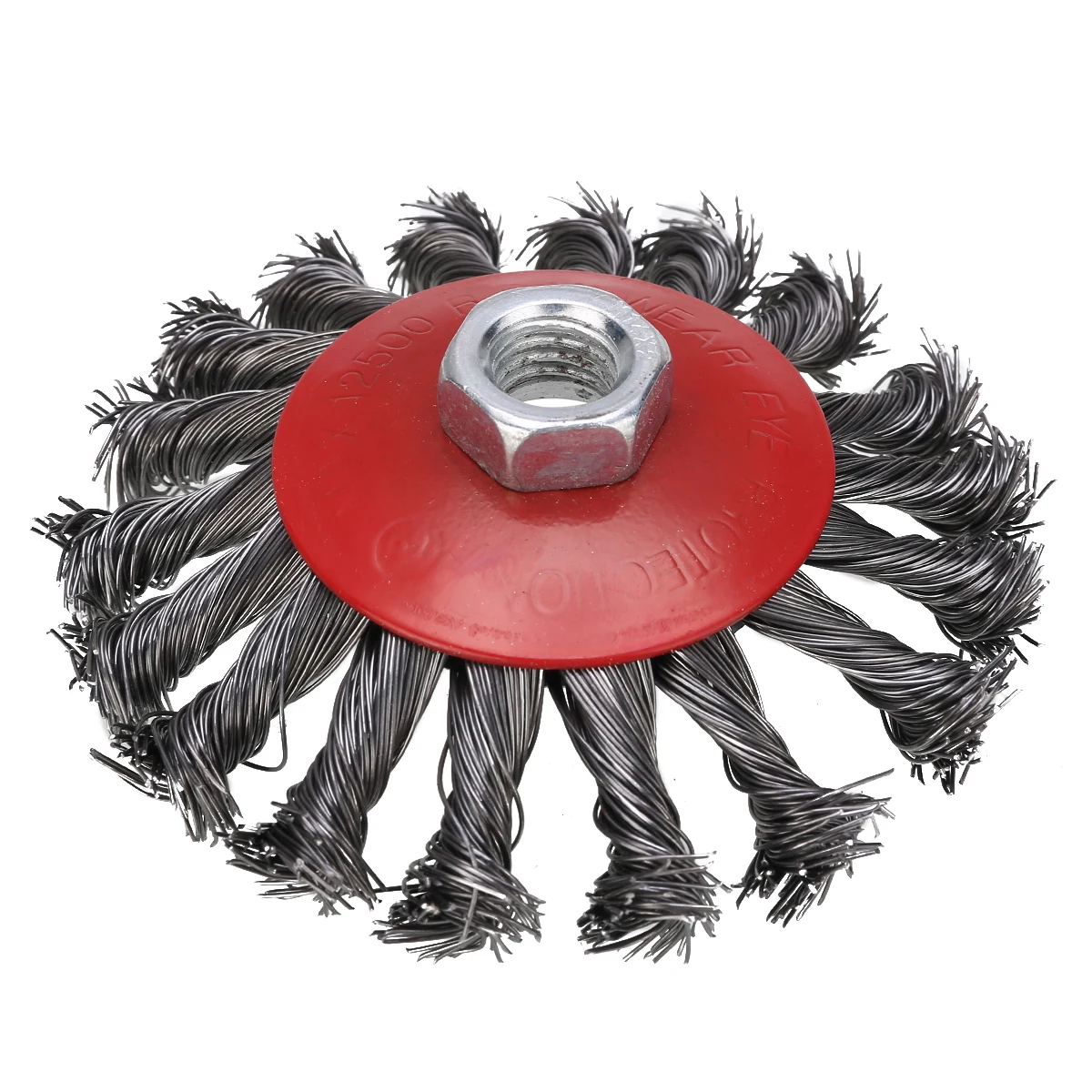 3pcs Mayitr Rotary Strong Metals Twist Knot Wire Wheel Cup Brush Set Kit 115mm M14 Angle Grinder Abrasive Tools