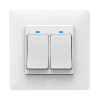 

WiFi Smart Home Light Switch Push Button Smart Life APP Remote Control Works with Alexa Google Home for Voice Control EU Plug