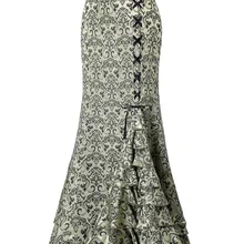 Fp88013 новинка осень зима женская модная повседневная сексуальная юбка kawaii размера плюс элегантная длинная юбка для женщин