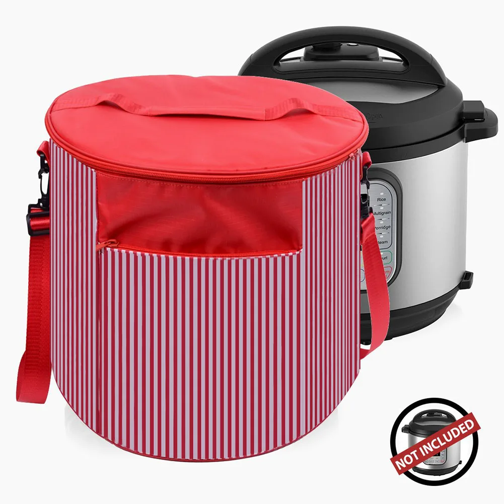 

2020 Creative Pressure Cooker Cover For 6 Quart Instant Pot Appliance Dust Cover Travel Carrying Bag With Pocket For Accessories