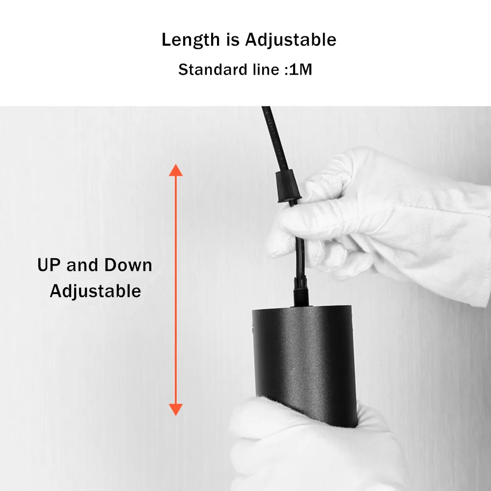 luzes modernas pista iluminacao led lampada 04