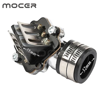 

Intake Manifold pipe carburetor interface Performance Reed Valve for 2 stroke scooters moped PWK PE KOSO JOG 50 90