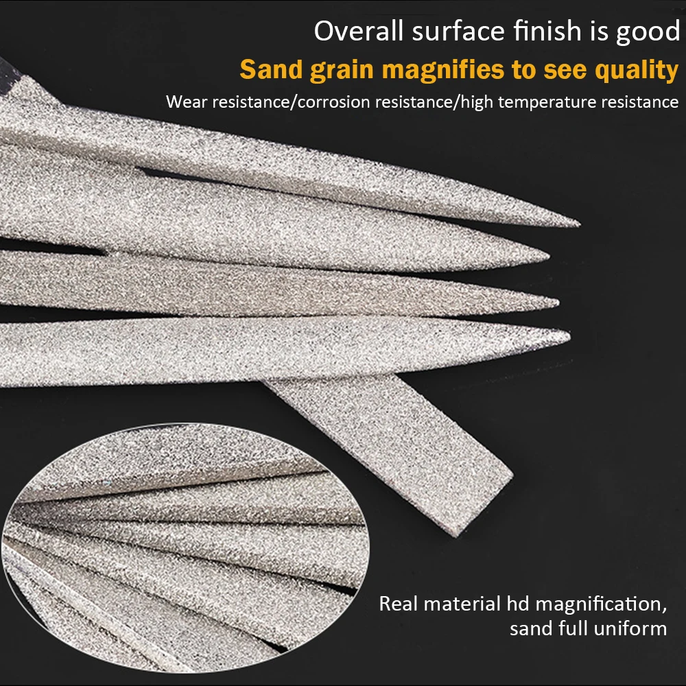 10 шт. набор металлических напильников для игл удобные инструменты резьбы