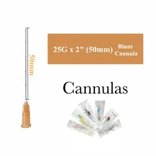 

FREE SHIPPING Aesthetics Blunt Tip IV Cannula 25g Micro Cannula for Filler Injectable