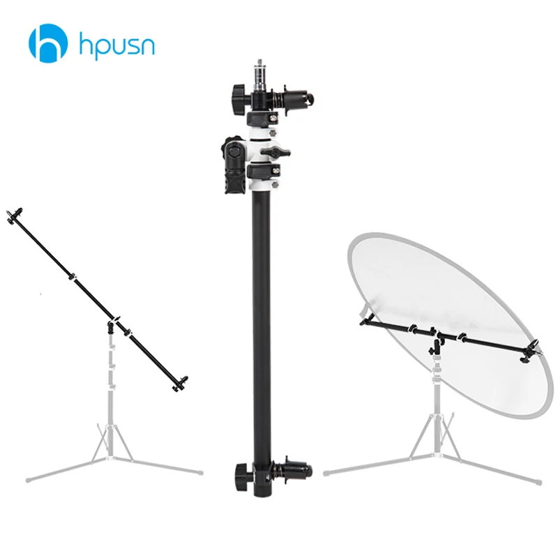 Speedlite Mini Flash Strobe Holder Bracket Swivel Head Reflector Disc