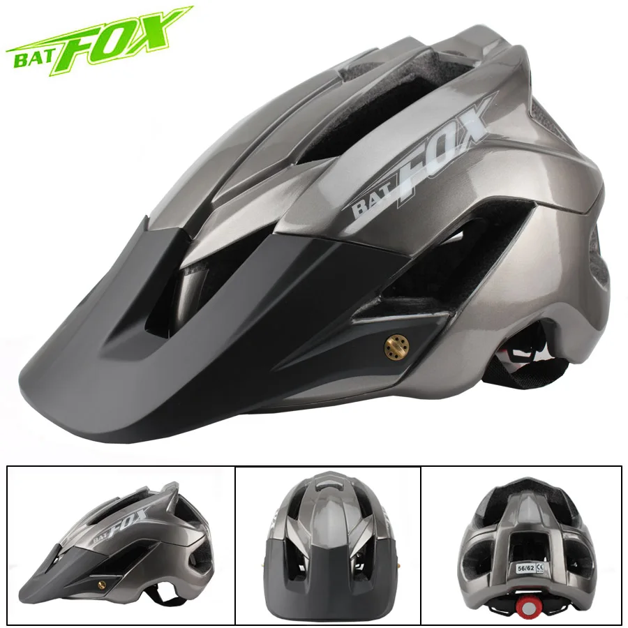 BATFOX, велосипедный шлем для мужчин и женщин, дорожный горный MTB шлем, ультралегкий цельный велосипедный шлем Casco Ciclismo