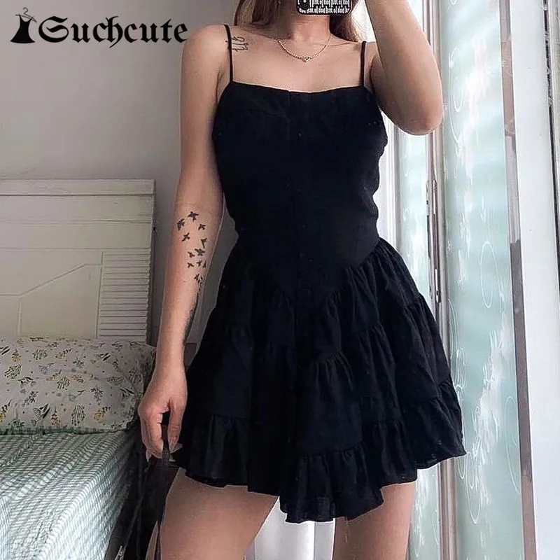 Cute spaghetti strap dresses Outlet