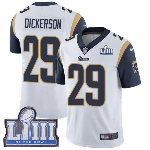 Super Rams Bowl Лос-Анжелес Джерси 18 Cooper Kupp 29 Eric Dickerson 93 Ndamukong Suh 17 rober Woods 4 Greg Zuerlei - Цвет: 17