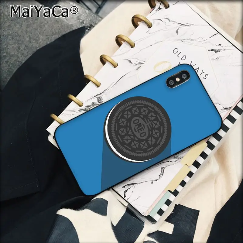 A14 MaiYaCa Oreo бисквиты ТПУ силиконовый чехол для телефона Apple iphone 11 pro 8 7 66S Plus X XS MAX 5s SE XR fundas мобильный чехол - Цвет: A14