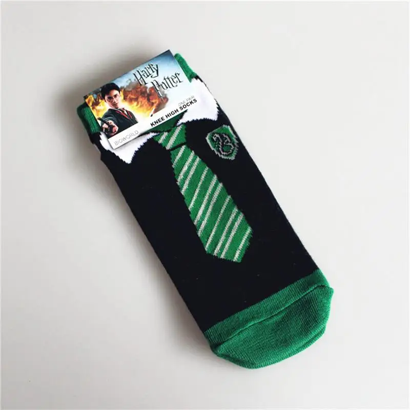 Носки для колледжа; Косплей; Gryffindos Hufflepuff; Slytherin Ravenclaw; носки; Рождественский костюм; Детские повседневные носки - Цвет: 9
