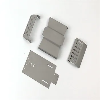 

Stainless Steel Chassis Armor Protection Skid Plate for Redcat GEN8 RC Car Parts Front Rear Protective Guard Storage Panel