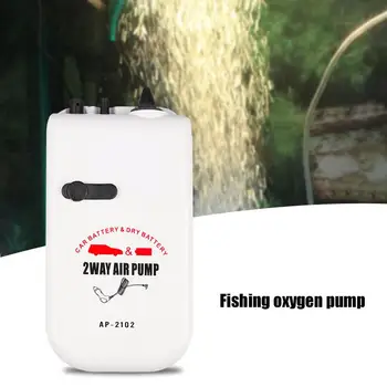 

Efficient Oxygen Air Pump Oxygenating Pump ABS High Energy Ultra Silent Equipment Fish Tank Sprayer Pump Durable
