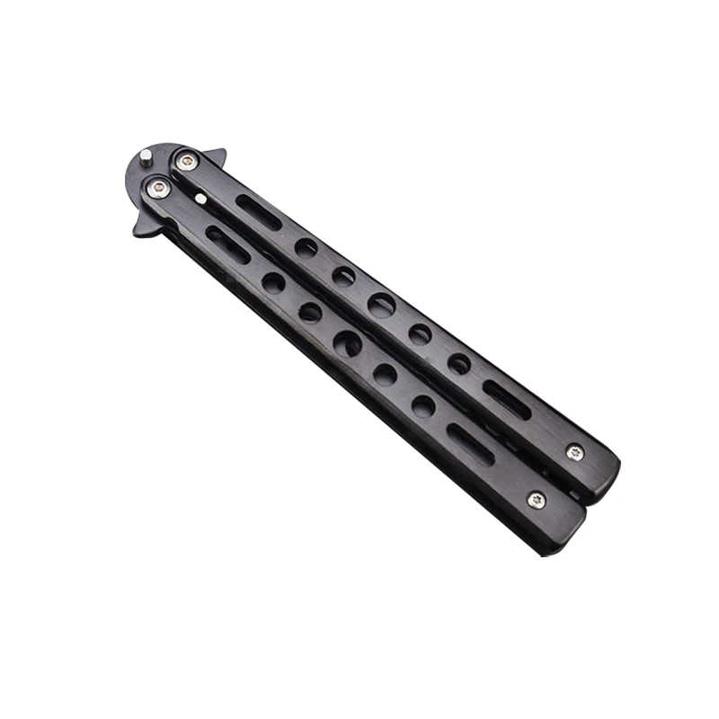 Folding Knife Butterfly CS Go Training Knife Butterfly Game Dull Tool No Edge For Entertainment Training