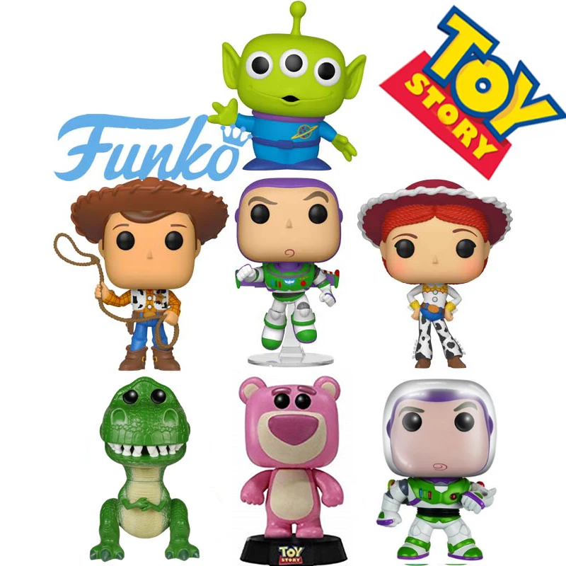 

Funko Pop Movie Toy Story3 Woody Buzz Lightyear Jessie Action Figures PVC Model Children's Christmas Birthday Gift