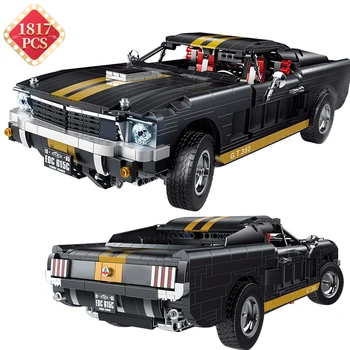 

1718pcs DIY Technic Creator Ford Phantom Steed Building Blocks Static Car Model Bricks Toys Kids Birthday Christmas Gift