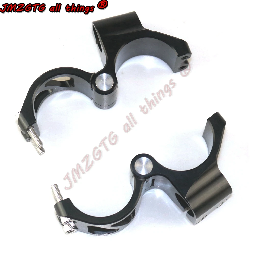 Universal Racing Adjustable CNC 41 50 51 53MM Motorcycle Racing Clip On On Fork Handlebar