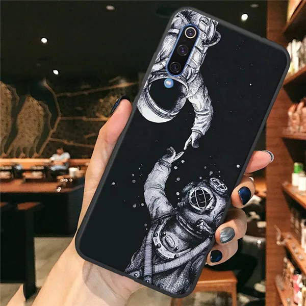 Чехол на Redmi-Note-8-Pro case милыми цветами из мультфильма pоскошный чехол для Xiomi Redmi-Note8 Xiaomi чехол Xiaomi Note 8 Pro case сяоми редми ноут 8 чехол ксиоми нот 8 про чехол для телефона Redmi Note 8 Pro чехол - Цвет: Astronaut