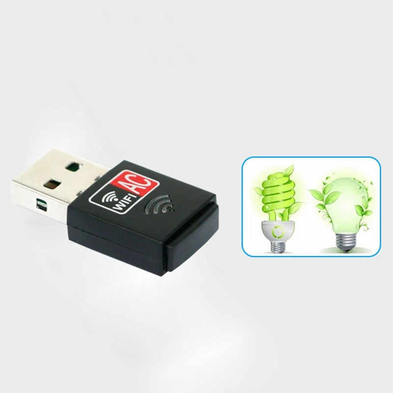 Usb Wifi адаптер 600 Мбит/с беспроводная сетевая карта Ethernet Antena Wifi приемник Usb Lan Ac двухдиапазонный 2,4G 5 ГГц для ПК Wi-Fi D