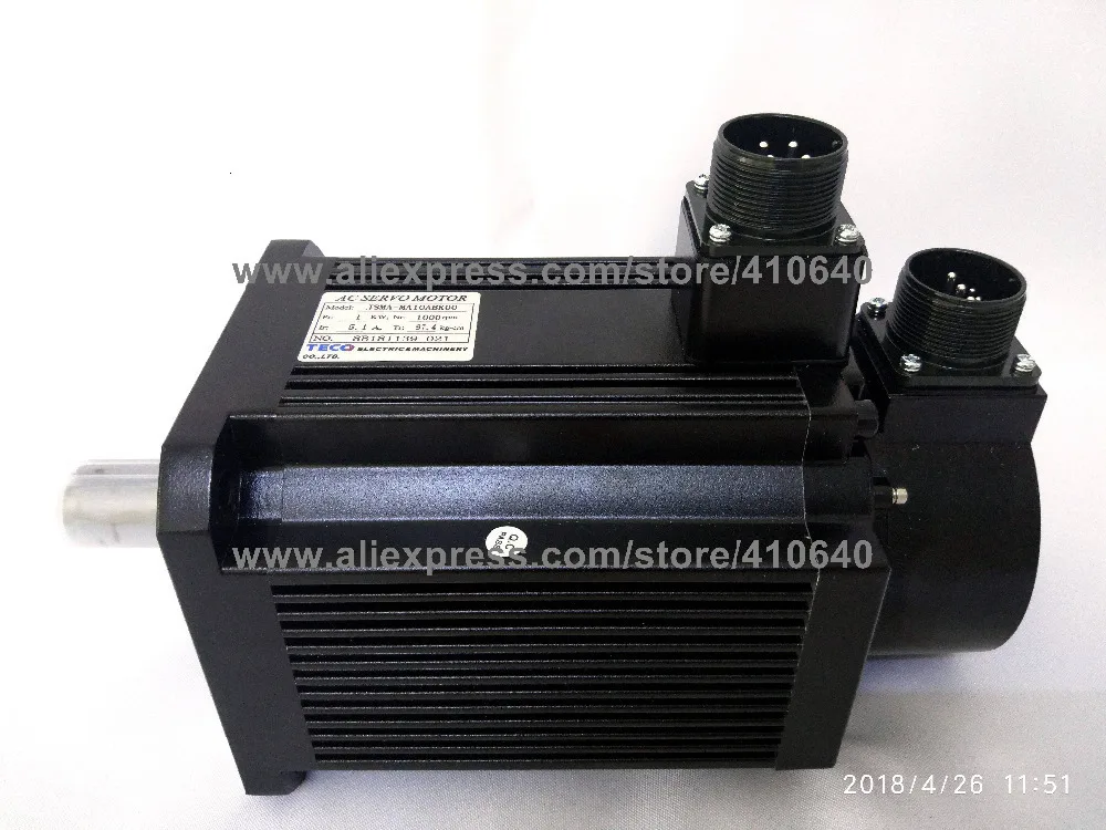  Teco Servo Motor JSMA-MA10ABK00  (2)