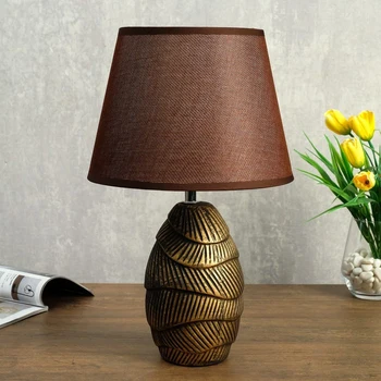 

Table lamp 32170/1 E14 40W coffee with golden patina 22x22x36 cm 4738492