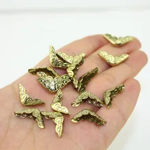 Боковая Длина 15 мм золотая книга Угловой протектор для ноутбука маленький угол крафт альбом цвет страницы этот угол давления высокий Wi