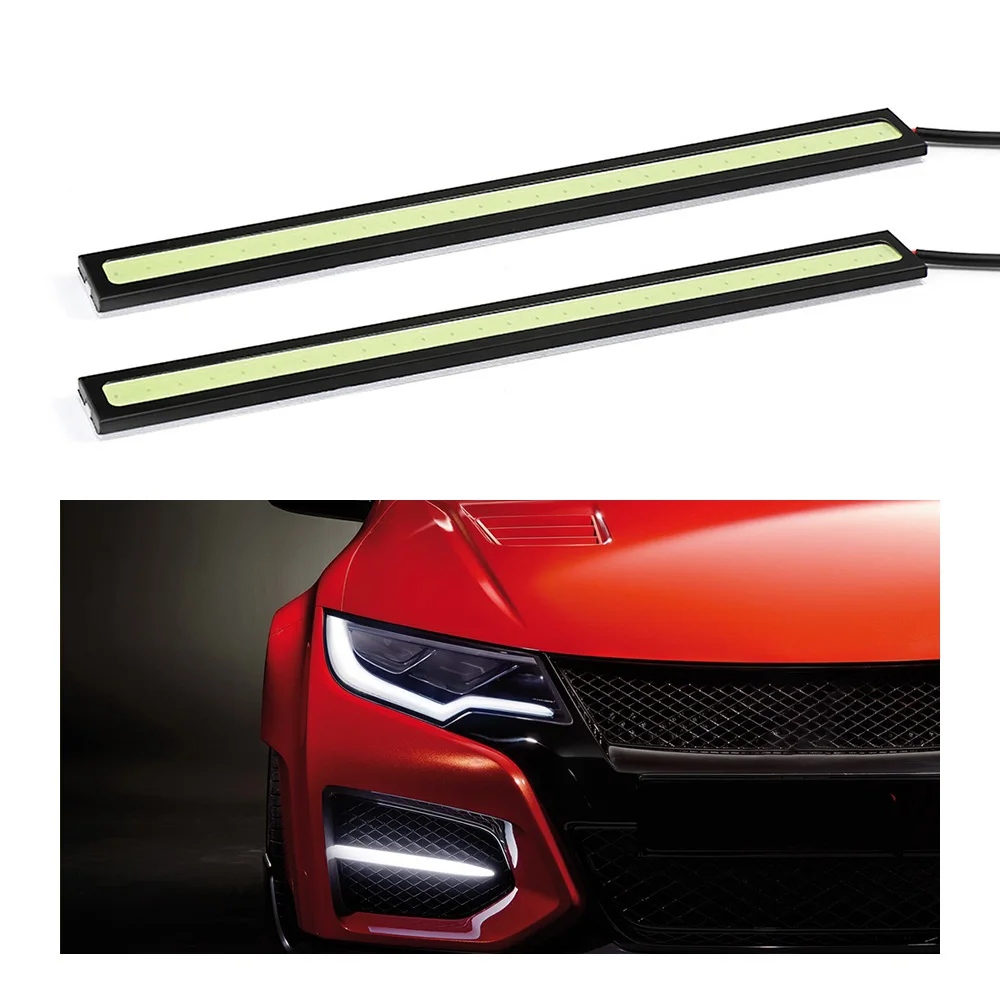 Автомобильный Стайлинг светодиодные дневные ходовые огни DRL лампа для Volvo Ford Focus VW