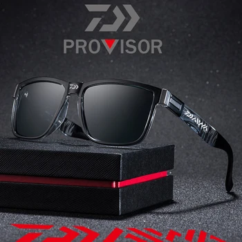 

2020 Daiwa Men Fashion Fishing Sunglasses Outdoor Mountaineering Frame Colorful Polarizer Driving Goggles Polarized Sunglasses