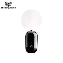 Современная светодиодная настольная лампа Parachilna ABALLS настольная плата лампы матовые стеклянные оттенки Настольная лампа для чтения настольная лампа декоративная лампа