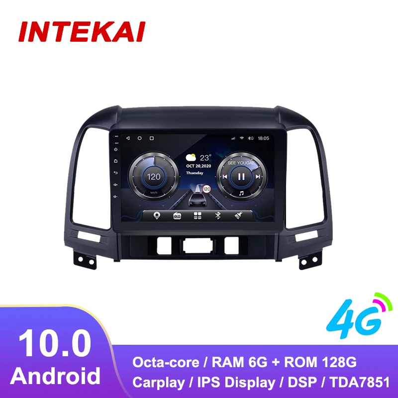 Автомагнитола 9 дюймов Android 10 0 GPS-навигация Авторадио мультимедийный плеер для